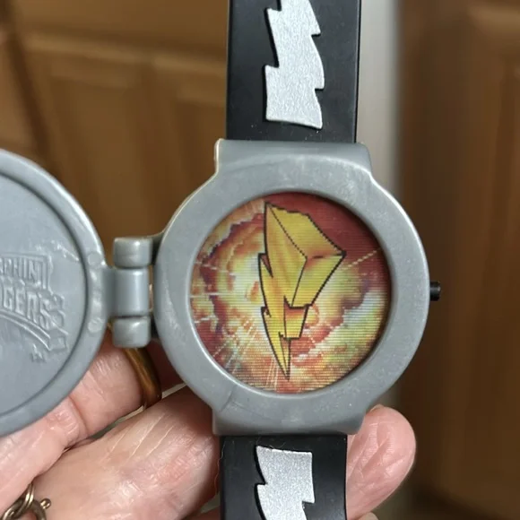 1995 McDonald's Holographic Mighty Morphin Power Watch - Picture 4 of 5